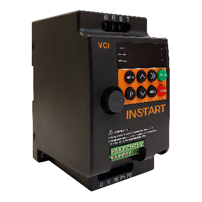 Преобразователь частоты 2.2 кВт, 5.1А, трехфазный, 380В±15%, 50Гц/60Гц, IP20