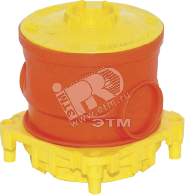 Коробка встраиваемая D=60mm в бетон высокая (комбинация А)