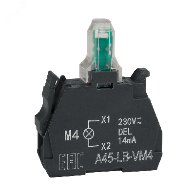 Световой блок OptiSignal D22 A45-LB-VM4 красный 230-240VAC ZBVM4