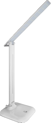 Светильник настольный светодиодный NDF-D015-10W-6K-WH-LED на основании с диммером белый