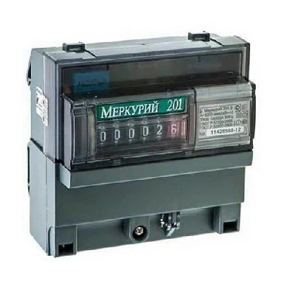 Счетчик электроэнергии Меркурий однофазный однотарифный, 1080, класс точности1.0, D, ЭМОУ, импульсный выход