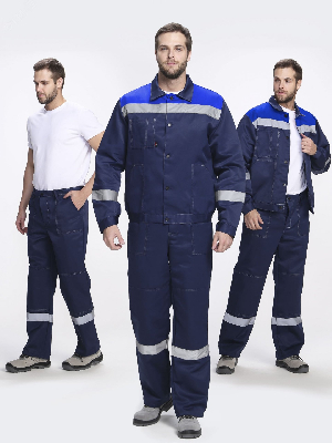 Костюм Легион-1 СОП (ткань Смесовая,210) брюки, темно-синий васильковый, 44-46 170-176