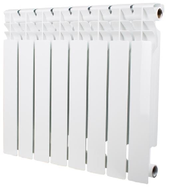 Уценка. Радиатор биметаллический секционный 500/80/12 боковое подключение