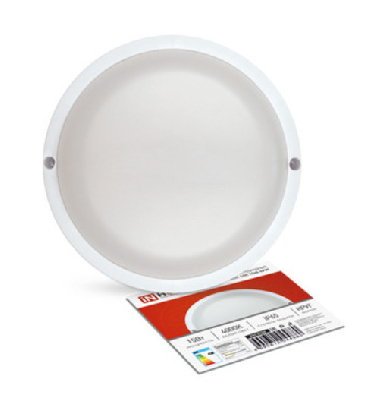 Светильник светодиодный герметичный СПП 1540-КРУГ 15Вт 4000К 1350 Лм IP65 140мм IN HOME