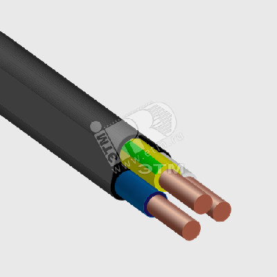 Кабель силовой ВВГнг(А)-LS 3х4ок(N.PE)-1 ТРТС