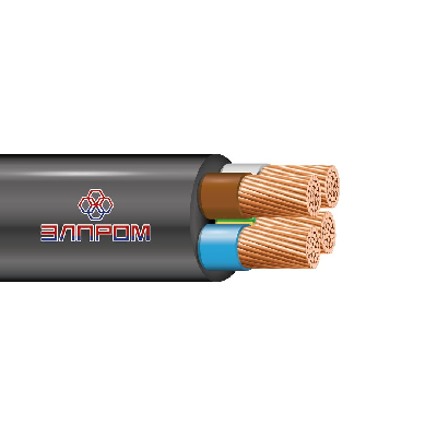 Кабель силовой гибкий КГТП-ХЛ 4х6-220/380-3 ТРТС