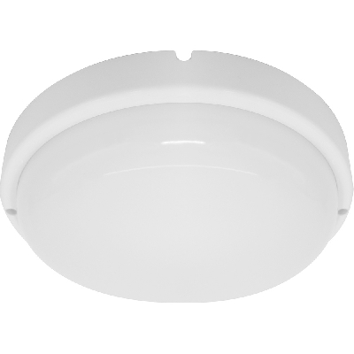 Светильник светодиодный ДБП-12w с датчиком 6500К 960Лм IP65 круглый белый ЖКХ