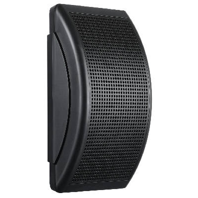 Оповещатель пожарный речевой со встроенным трансформатором 100В Соната Т-100-3/5. Возможность выбора 3Вт или 5Вт, настеннное исполнение, черный корпус