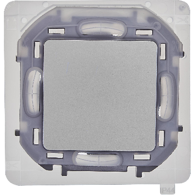 Переключатель IP44 INSPIRIA 10 AX 250 В~ алюминий