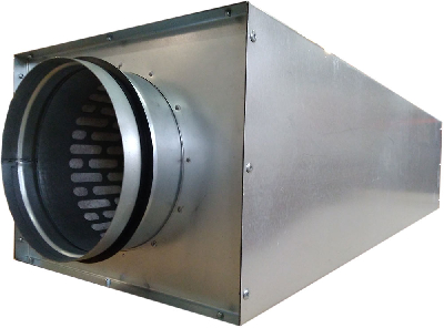 Шумоглушитель в компактном корпусе N9-125 239х181