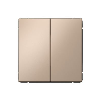 ARTGALLERY 2-клавишный ВЫКЛЮЧАТЕЛЬ, 10АХ, механизм, быстрозажимные клеммы, ПЕСОЧНЫЙ