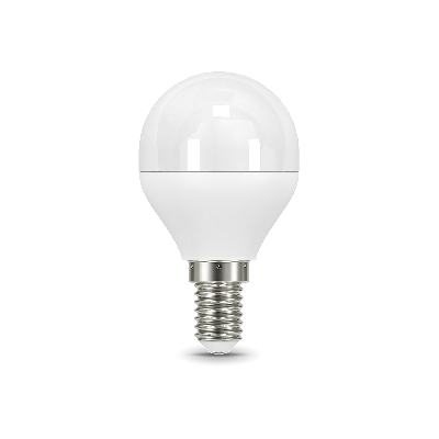 Лампа светодиодная LED 9.5 Вт 890 лм 3000К AC150-265В E14 шар P45 теплая Black