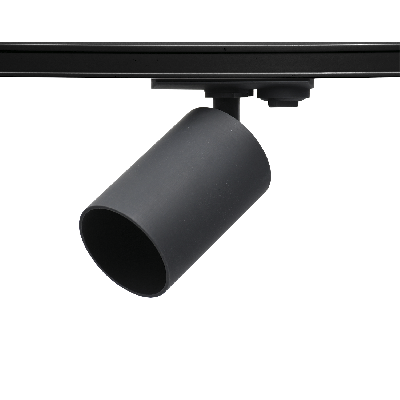 Светильник светодиодный трековый на шинопровод ДПО GU10 без лампы черный корпус