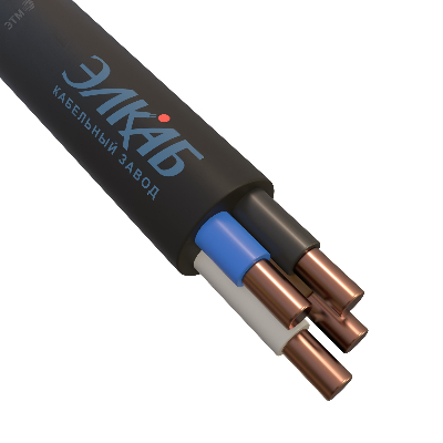 Кабель силовой ВВГнг(А)-LSLTx 4х1,5 ок (N) - 0,66 кВ ТРТС