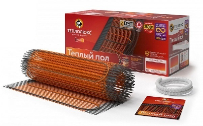 Мат нагревательный для электрического теплого пола ProfiMat 2 кв.м 360 Вт