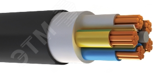 Кабель силовой ВВГнг(А)-LSLTx 5х35,0 мк (N,PE) - 0,66 кВ ТРТС