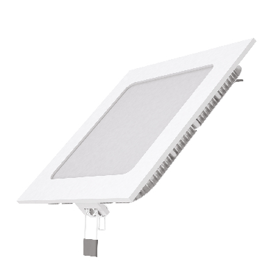 Светильник светодиодный ДВО 9 Вт 610 лм 3000К AC 220В IP20 квадрат 145х145х22мм монт разм 130х130мм Алюминий тонкий Slim