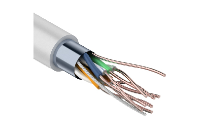Витая пара F/UTP 4PR 24AWG CCA CAT5e PVC IN серый