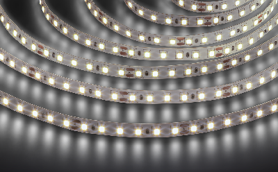 Лента светодиодная 9.6Вт/м 24В 4000К IP20 120LED/м NLS-2835 5м