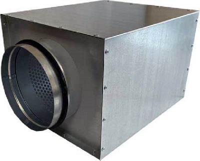 Шумоглушитель в компактном корпусе N6-125 239х181