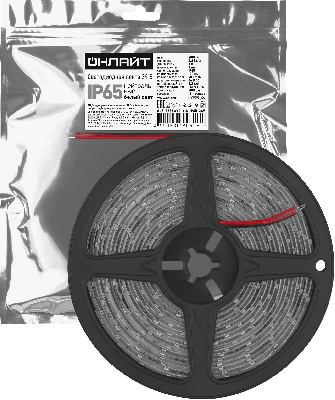 Лента светодиодная 4.8Вт/м 24В 4000К IP65 60 LED/м OLS-2835 5м