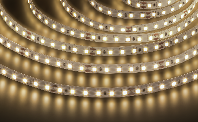 Лента светодиодная 9.6Вт/м 24В 3000К IP20 120LED/м NLS-2835 5м