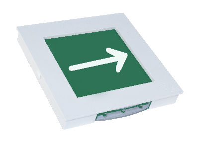 Оповещатель световой МИНИ-12 Стрелка вправо (зеленый)