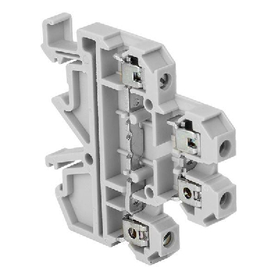 Клемма винтовая двухуровневая JXB 4 мм2 4 вывода серая EKF