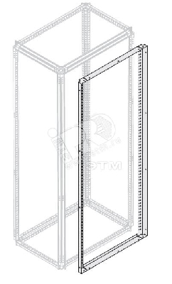 Рама фиксир.для панелей H=2000мм W=400мм