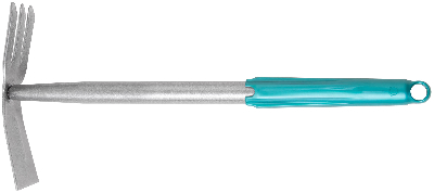 Мотыжка с ручкой МК-2(м) цельнометаллическая 3 зуба, трапеция