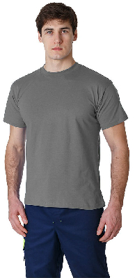 Футболка (ткань Трикотаж,160), серый,4XL (58)