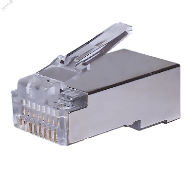 Коннекторы 8P8C F/UTP Cat.5e (RJ-45) (10 pcs) (DIY)