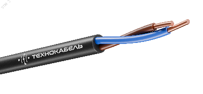 Кабель силовой ВВГнг(А)-LSLTx 2х1.5 ок(N)-0.660 ТРТС