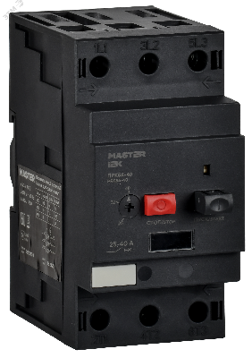 Выключатель защиты двигателя ПРК64-40 In=40A Ir=25-40A Ue 660В