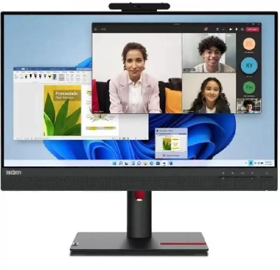 Монитор для компьютера 23.8'' ThinkVision TIO24 Gen5 IPS,1920x1080,4ms,DP,HDMI,USB,Microph,Web,Speak