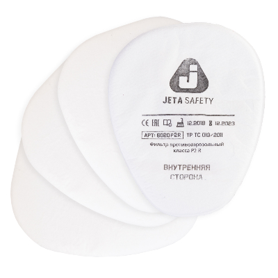 Фильтр противоаэрозольный Jeta Safety класса P2 R  (упаковка 4 шт.)