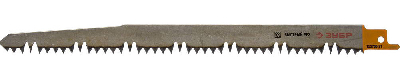 Полотно ''ЭКСПЕРТ'' S1531L для сабельной электро ножовки Cr-V,спец закал зуб,быстр. грубый рез,тв. и мягк. дерев, 210/5-6,5мм