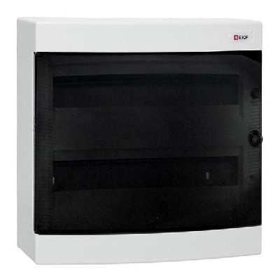 Щит распределительный навесной Unix прозрачная дверь 2х18 модулей IP41 EKF PROxima