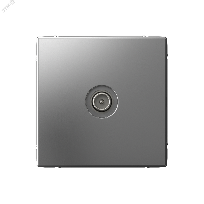 ARTGALLERY TV розетка проходная 4DB, механизм, сталь