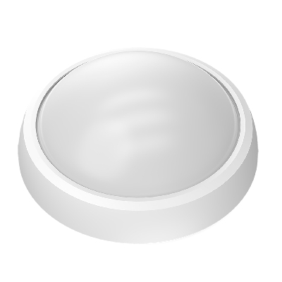 Светильник светодиодный ДБП 8 Вт 670 лм 4000К AC 220В Белый IP65 круг D175х76мм Пластик ЖКХ Qplus