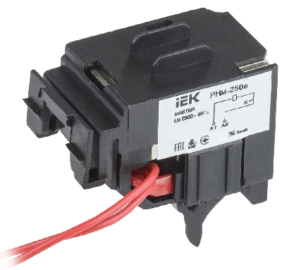 Расцепитель независимый Рн-250 е (Рем-35) 220В для ВА88-35 MASTER с электронным расцепителем