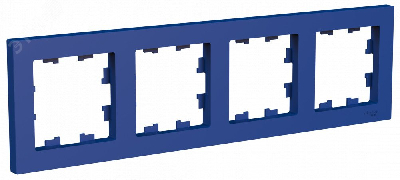ATLASDESIGN рамка четырехехпостовая, универсальная, АКВАМАРИН