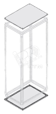 Панель глух.в./низ IP40 W=600мм D=500мм