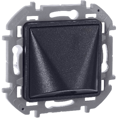 Вывод кабеля с зажимом для кабеля антрацит INSPIRIA