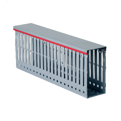 Короб перфорированный RL6 25x40 серый QUADRO
