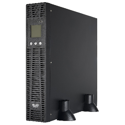 Источник бесперебойного питания SMARTWATT UPS SECURE EURO 2kVA L, онлайн, мощность 2000/1800 ВА/Вт, стоечный/напольный, LCD дисплей, Shuko CEE7/4 - 2 шт., подключение внешних АКБ