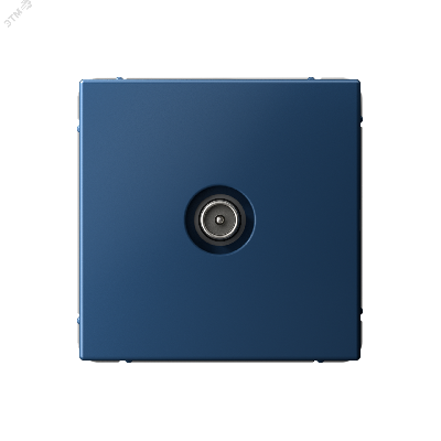 ARTGALLERY TV розетка оконечная 1DB, механизм, аквамарин