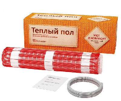 Мат нагревательный для электрического теплого пола Warmstad WSM 3.2 кв.м 485 Вт