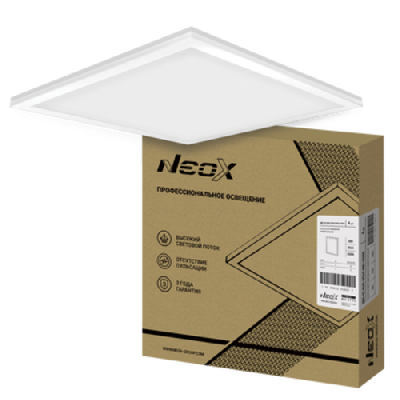 Панель светодиодная универсальная ДВО-02 4065-ОПАЛ 40Вт 230В 6500К 595х595мм