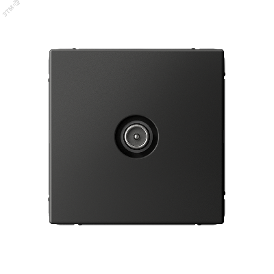 ARTGALLERY TV розетка проходная 4DB, механизм, базальт